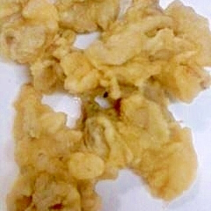 マイタケの天ぷら